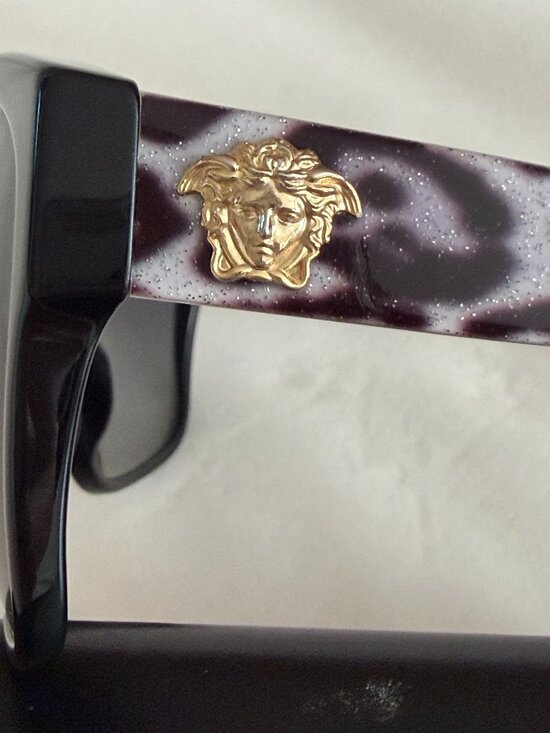 VERSACE MOD.4277 GB1/T3 BLACK/LEOPARD BUTTERFLY POLARIZED SUNGLASSES 60-15-140 main image 9